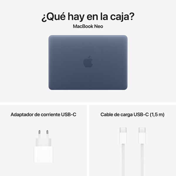 MacBook Neo A18 Pro 13″ | 8GB RAM | 256GB SSD | Plateado
